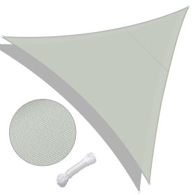 3x3x3m Triangle Sun Shade Sail/Gray