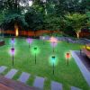 10PCS Garden Outdoor Spots Lights LED Lawn Solar Landscape Path Lights Yard Lamp