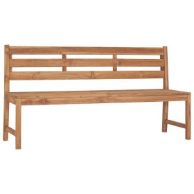 Garden Bench 66.9" Solid Teak Wood