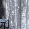 3M x 3M 300-LED White Light Romantic Christmas Wedding Outdoor Decoration Curtain String Lights (110V) RT