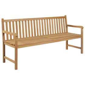Garden Bench 68.9" Solid Teak Wood