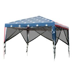 Outdoor 10' x 10' Pop-up Canopy Tent Gazebo Canopy