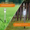 24PCS Garden Outdoor Spots Lights LED Lawn Solar Landscape Path Lights Yard Lamp