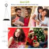 Solar Powered Dragonfly Lights Wind Chimes LED Color Changing Hanging Wind Lamp Waterproof Decorative Night Lamp