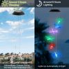 Solar Powered Dragonfly Lights Wind Chimes LED Color Changing Hanging Wind Lamp Waterproof Decorative Night Lamp