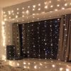 300-LED Warm White Light Romantic Christmas Wedding Outdoor Decoration Curtain String Light