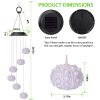 Solar Wind Chime Lights Sea Urchins Decorative Lamp 7 Color Changing IP65 Waterproof