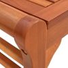 3-Seater Garden Bench 59.1" Solid Eucalyptus Wood