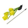 LED Tulip Flower Stake Light Solar Energy Rechargeable Garden Patio Pathway