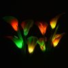 LED Calla Lily Flower Stake Light Solar Energy Rechargeable for Outdoor Garden Patio