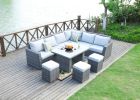 Direct Wicker 7-Piece Outdoor Rattan Wicker Sofa Rattan Patio Garden Furniture, Gray