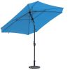 7.7FT Courtyard umbrella Outdoor straight pole umbrella XH